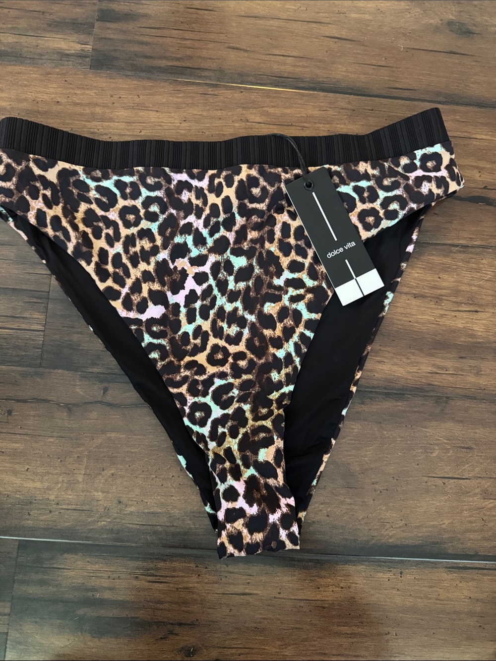 Dolce Vita Leopard Print swim bottom